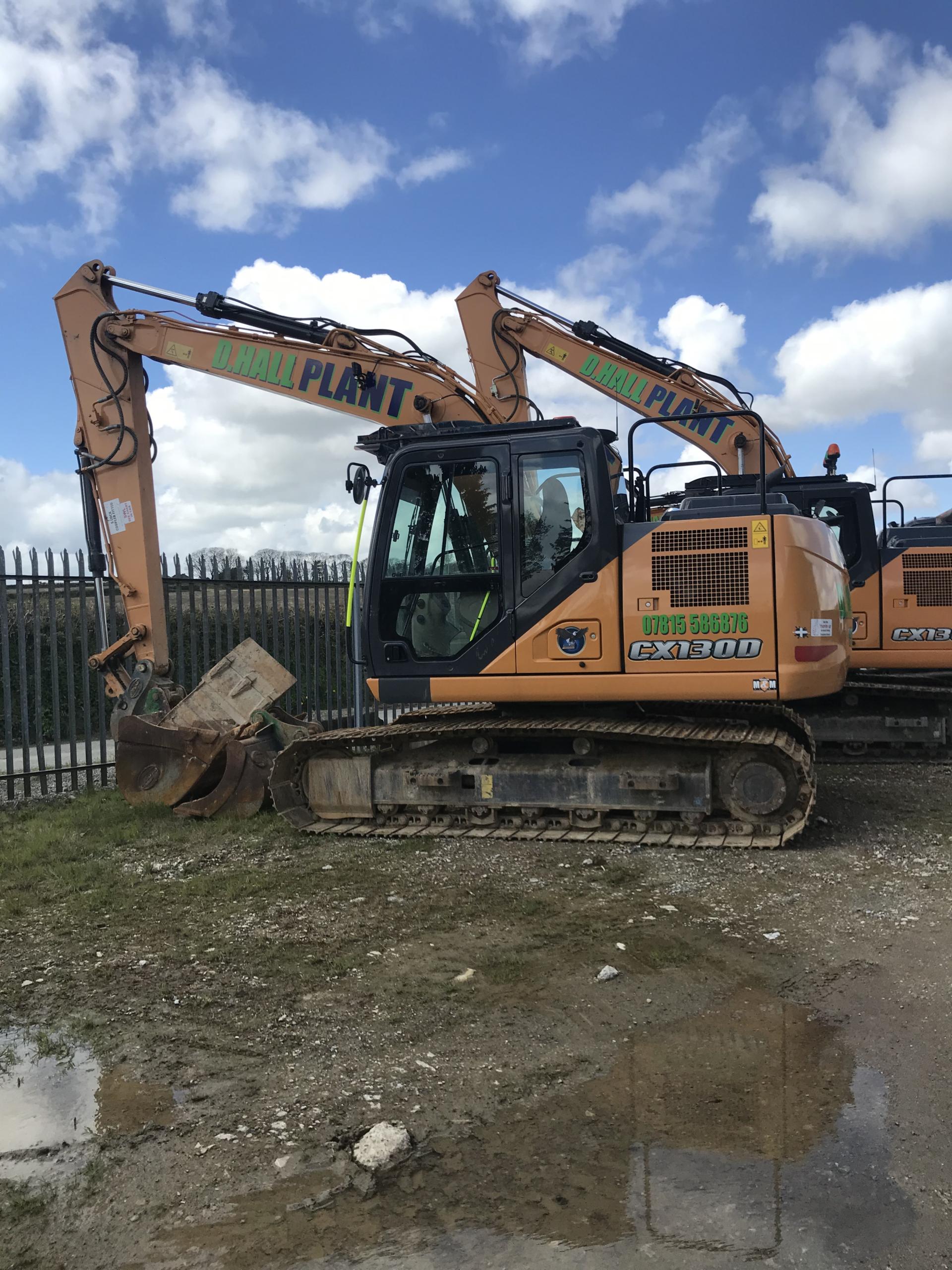 D.Hall plant hire ground work in cornwall