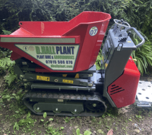 mini digger or mover in Cornwall