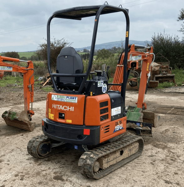 mini excavator in Cornwall