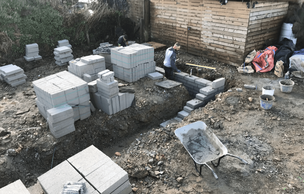 house foundation groundworks